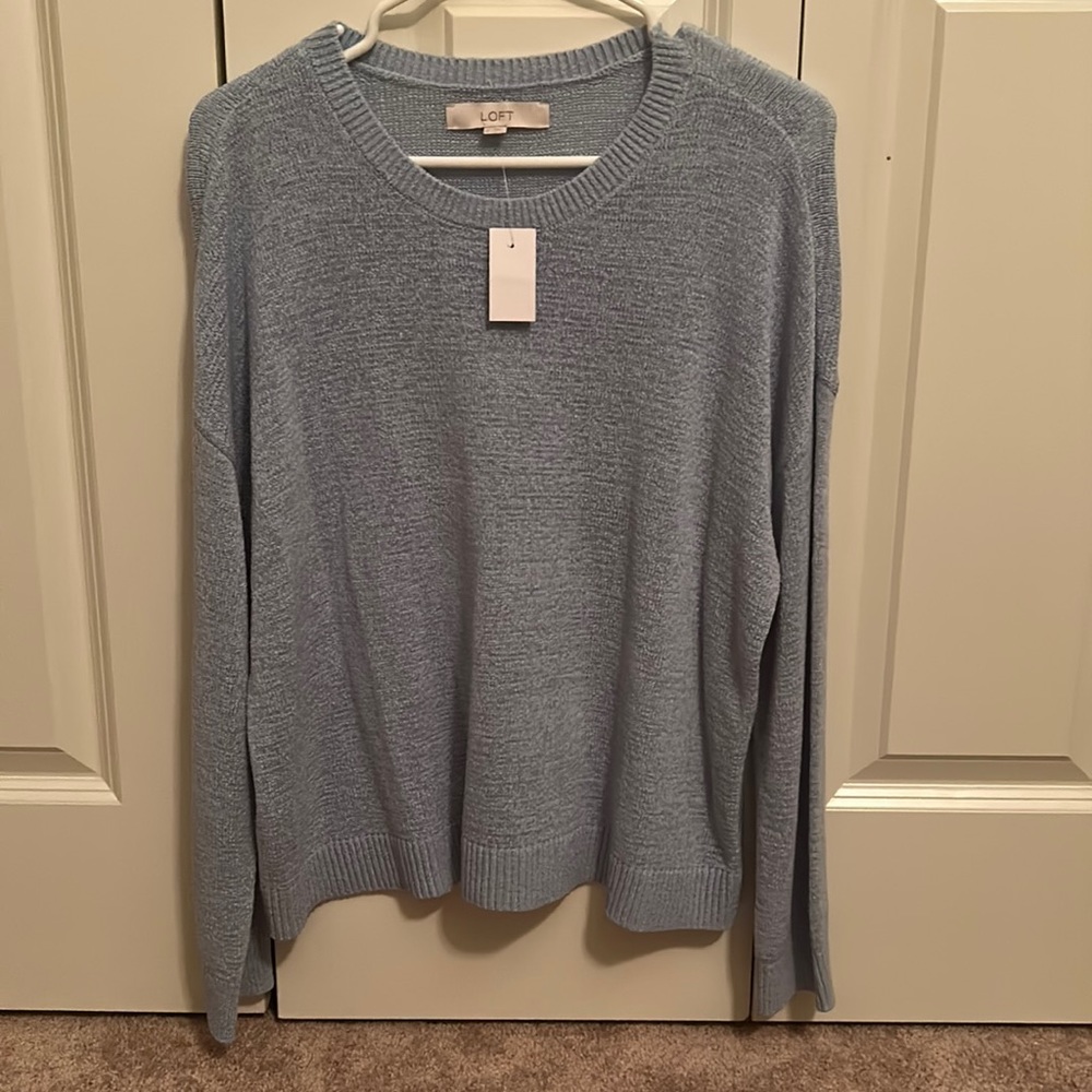 Loft Light Blue Sweater